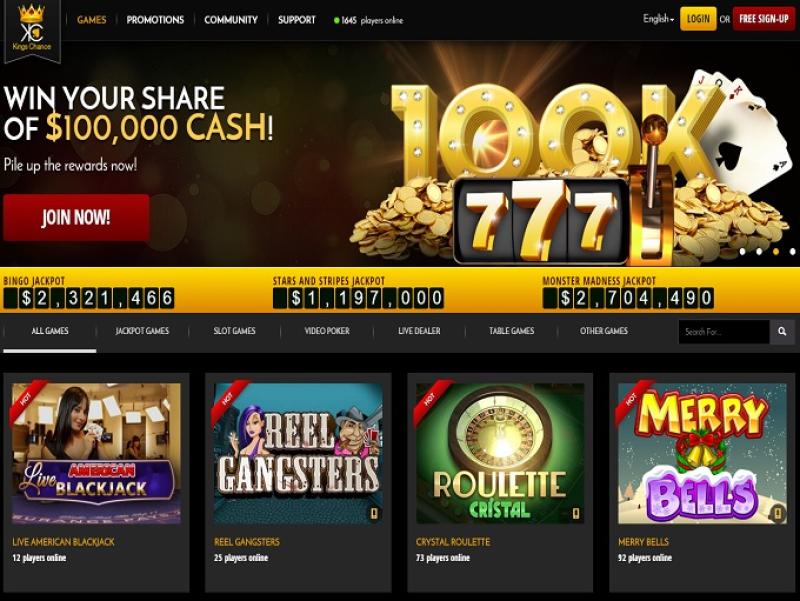 Établissement de jeu Kings Chance